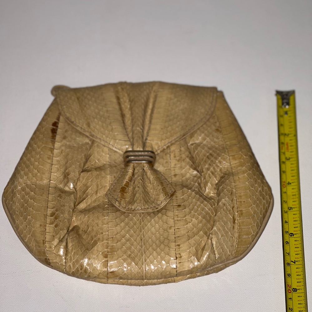 Vintage Python shoulder bag - image 2